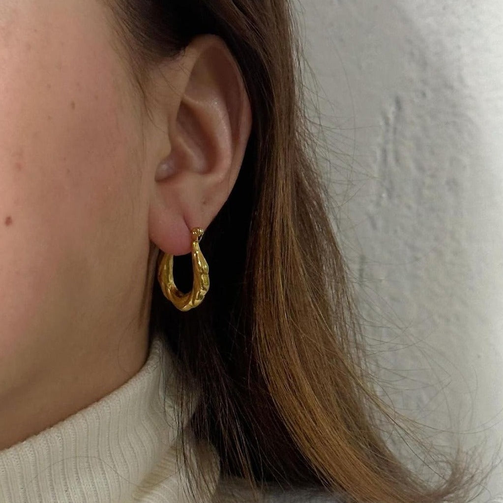 Golden Stream Earrings